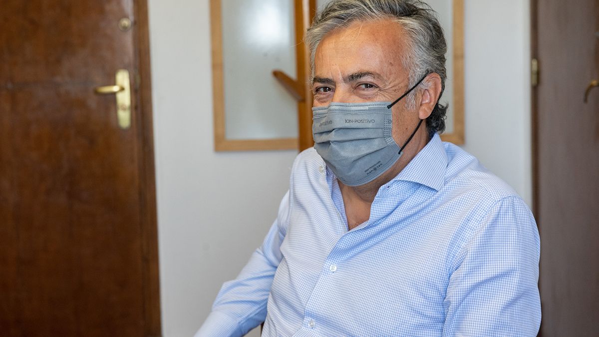El senaor nacional por Mendoza de Juntos por el Cambio, Alfredo Cornejo.