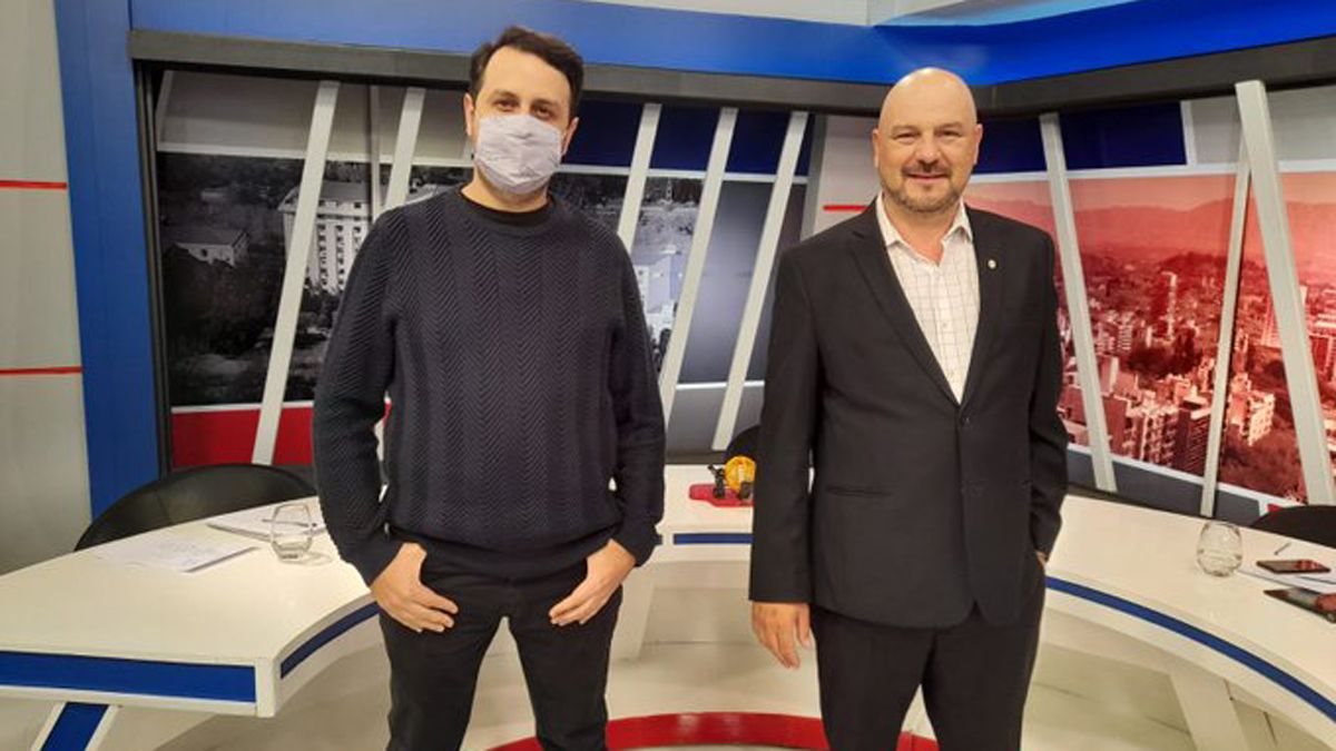 Antagonistas. Lautaro Jiménez y Hugo Laricchia.