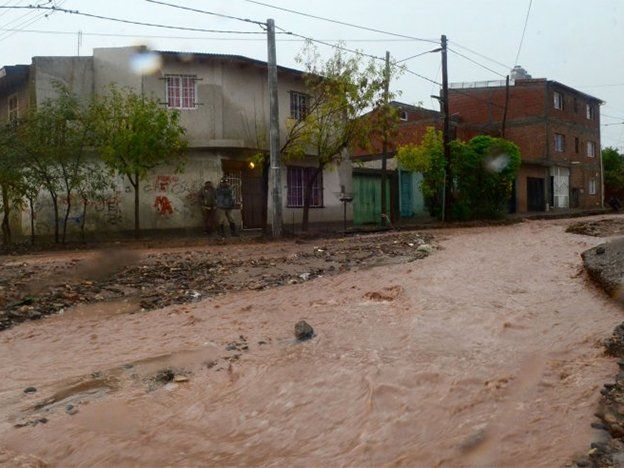 Imágenes: Neuquén azotado por las tormentas