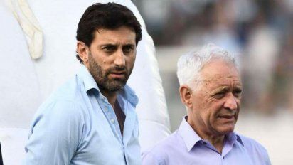 Diego Milito y Víctor Blanco, piezas fundamentales de la vida institucional de Racing.