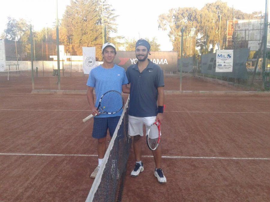 Circuito mendocino de tenis: triunfo de Yasin Sama