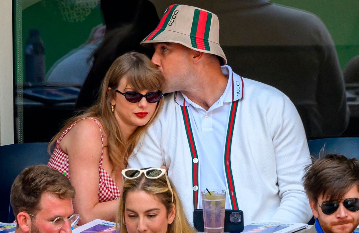Swift y Kelce en el evento del US Open.