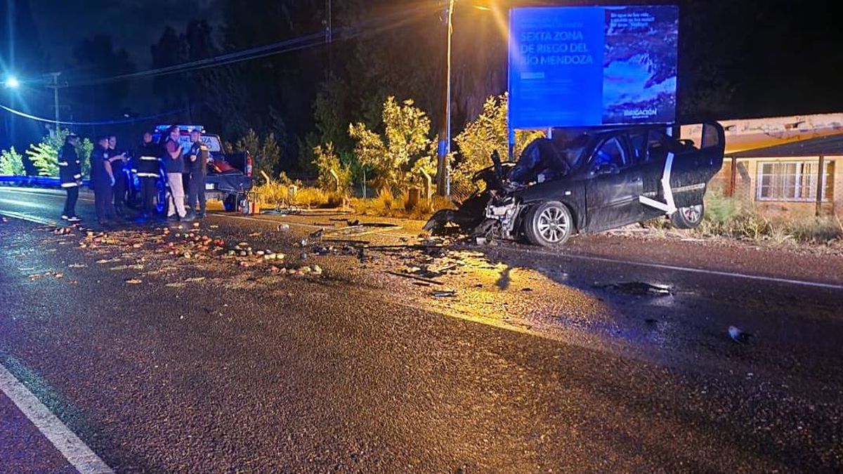 El accidente fatal se produjo en carril Chimbas y Galignia de San Martín.