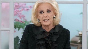 Mirtha tras llamar 