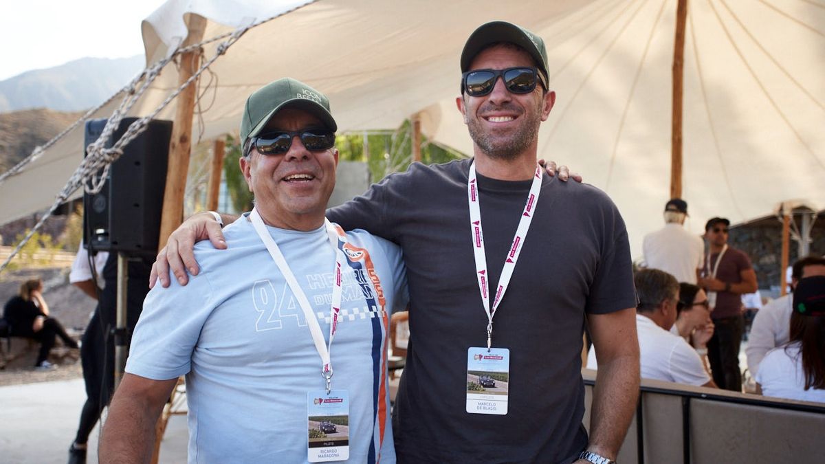 Ricardo Maradona y Marcelo De Blasis, dos amigos mendocinos en la vida y en la ruta.