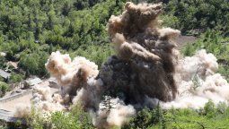 Corea del Norte demolió los sitios de ensayos nucleares