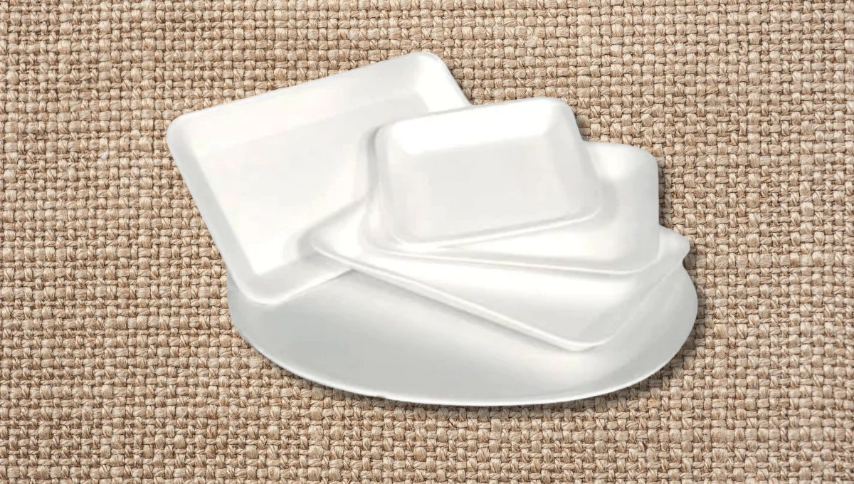 Si tienes bandejas de telgopor, aprende a reciclarlas para hacer hermosos mosaicos