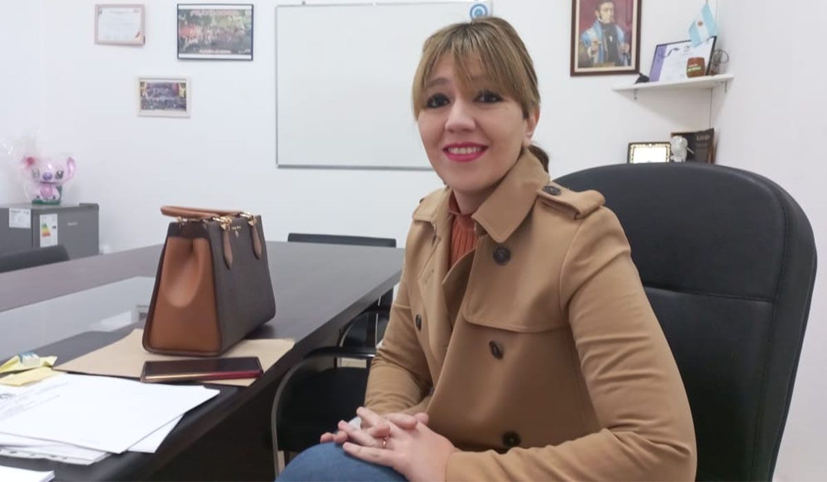 Janina Ortiz denunció una agresión en el rostro y fue internada en el Hospital Español.