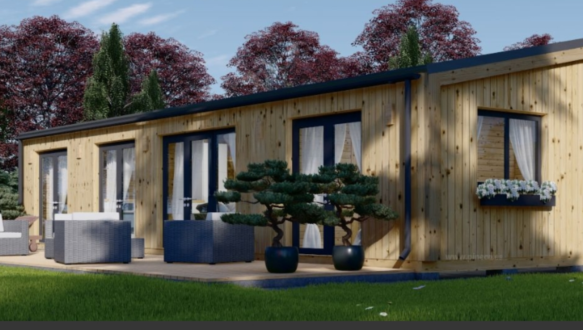 Estilo contemporáneo y tres habitaciones: La casa prefabricada que se vende por menos de 23.000 euros