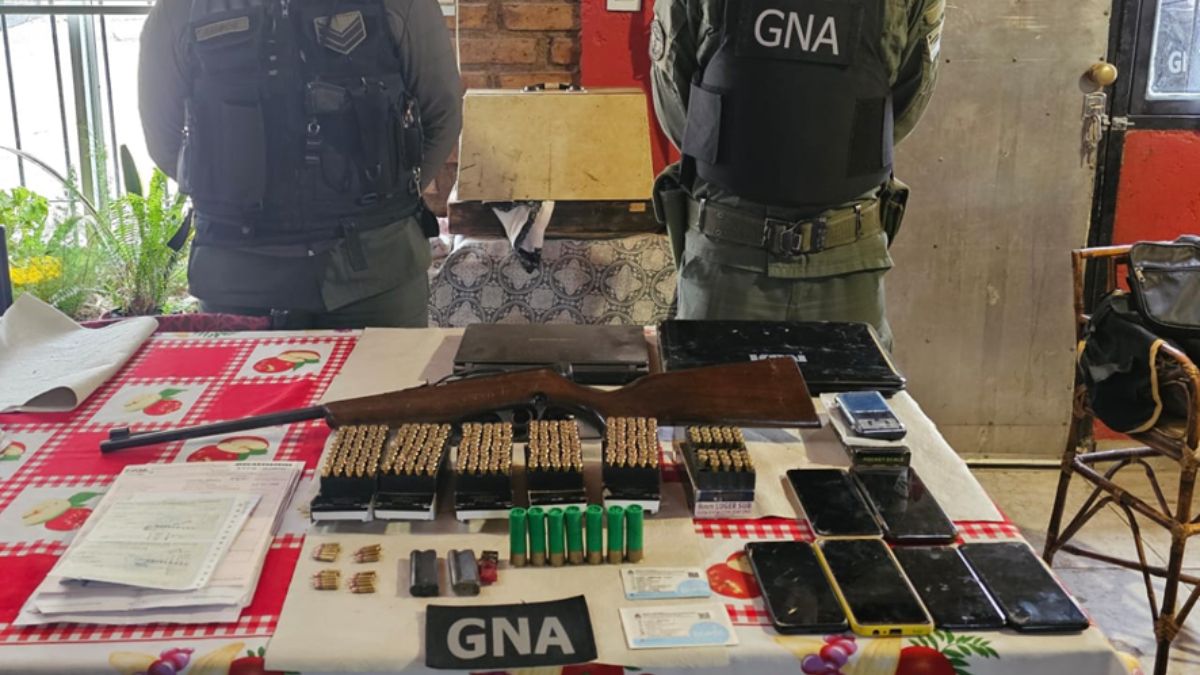 Algunos de los elementos secuestrados en el operativo Alcatraz. Algunos de los elementos secuestrados en el operativo Alcatraz.