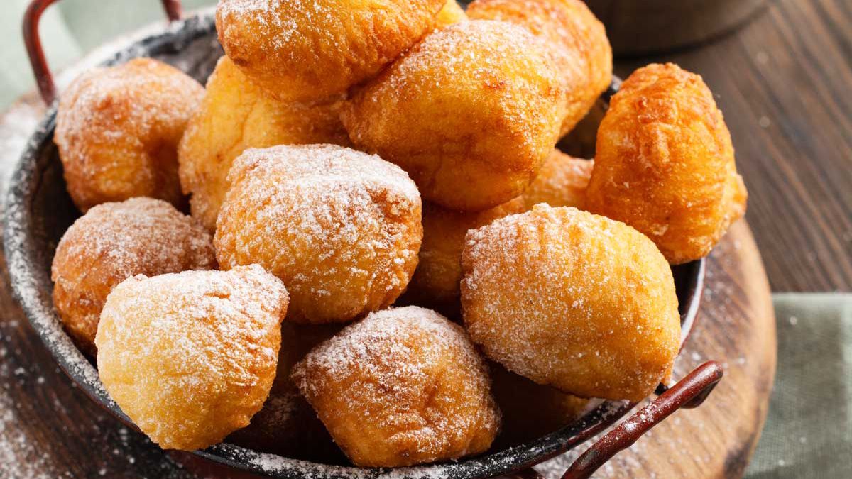 Recetas: Buñuelos caseros. Foto: gentileza pequerecetas.