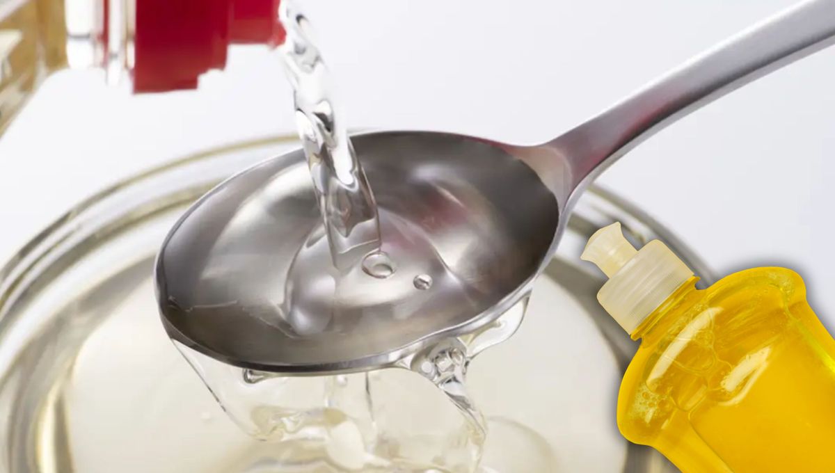 Qué pasa si mezclo vinagre blanco con jabón de platos y para qué se usa