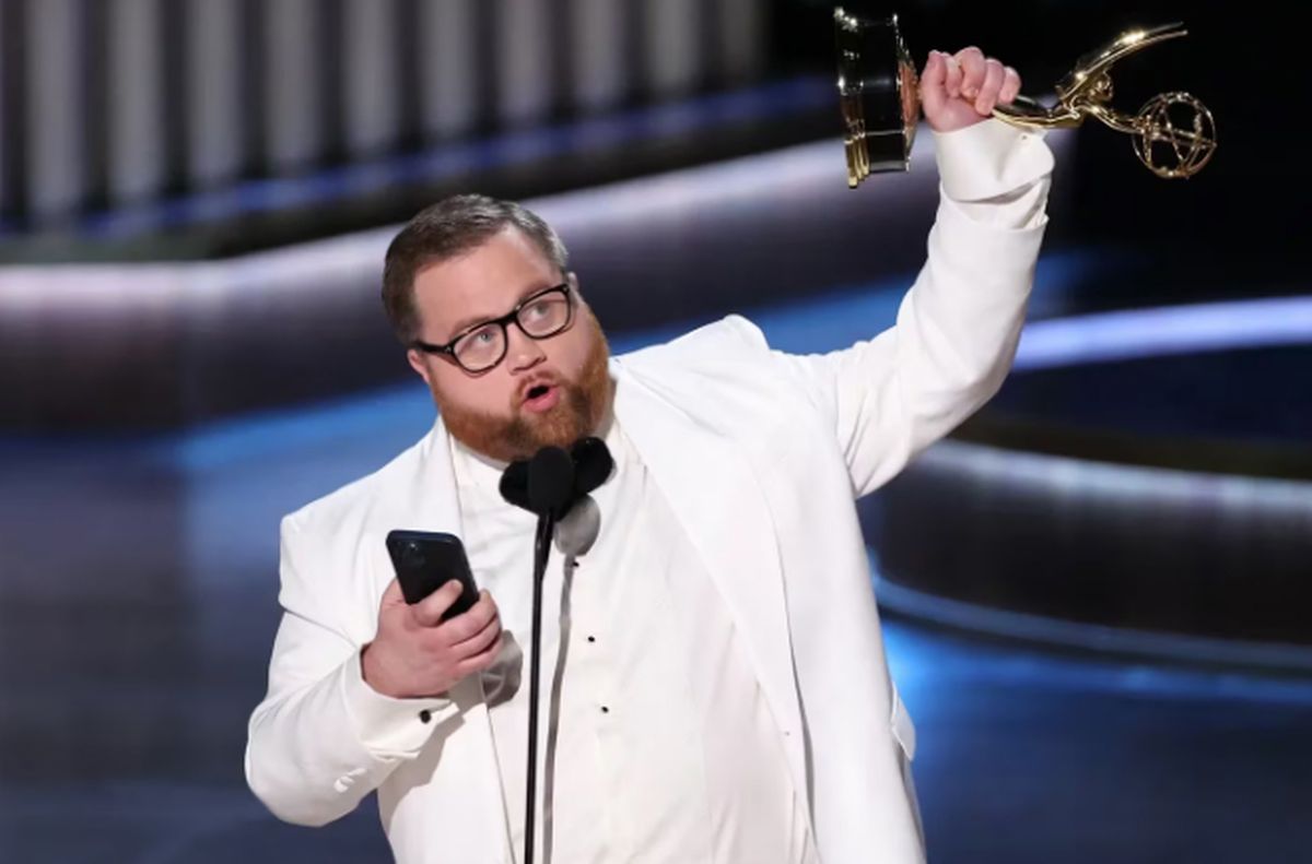 Paul Walter Hauser se llevó un Emmy por su trabajo en "Black Bird" Paul Walter Hauser se llevó un Emmy por su trabajo en "Black Bird"
