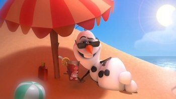 Frozen tiene su propio avión