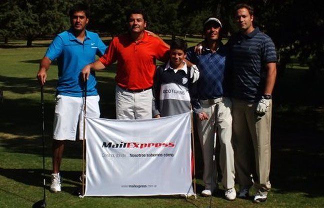 Se jugó en el Golf Club Andino el torneo de golf Mail Express