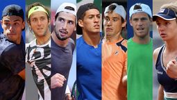 Siete argentinos jugarán desde este miércoles el Masters de Roma.