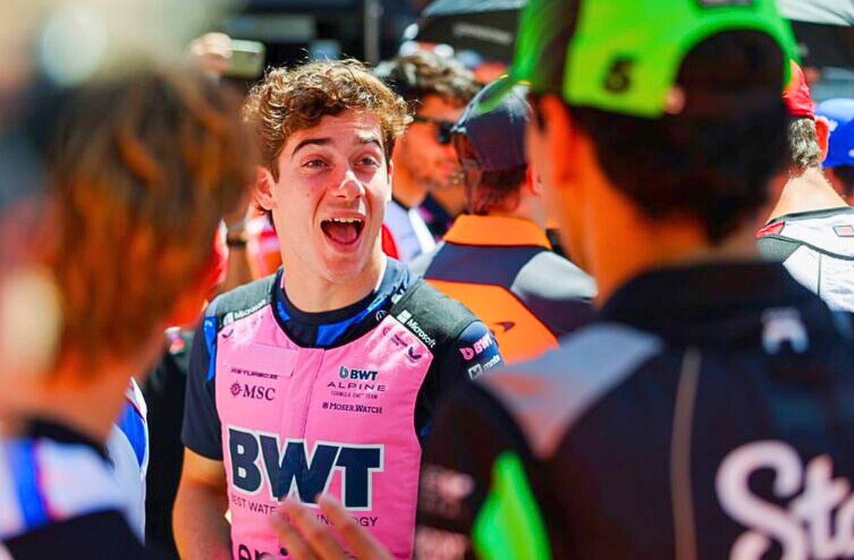 Colapinto correrá la semana próxima en Spa.
