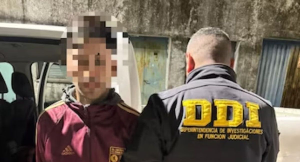 Ariel Giménez, el joven que hizo el pozo a cambio de droga y dinero, declaró ante el fiscal Adrián Arribas y sigue detenido.