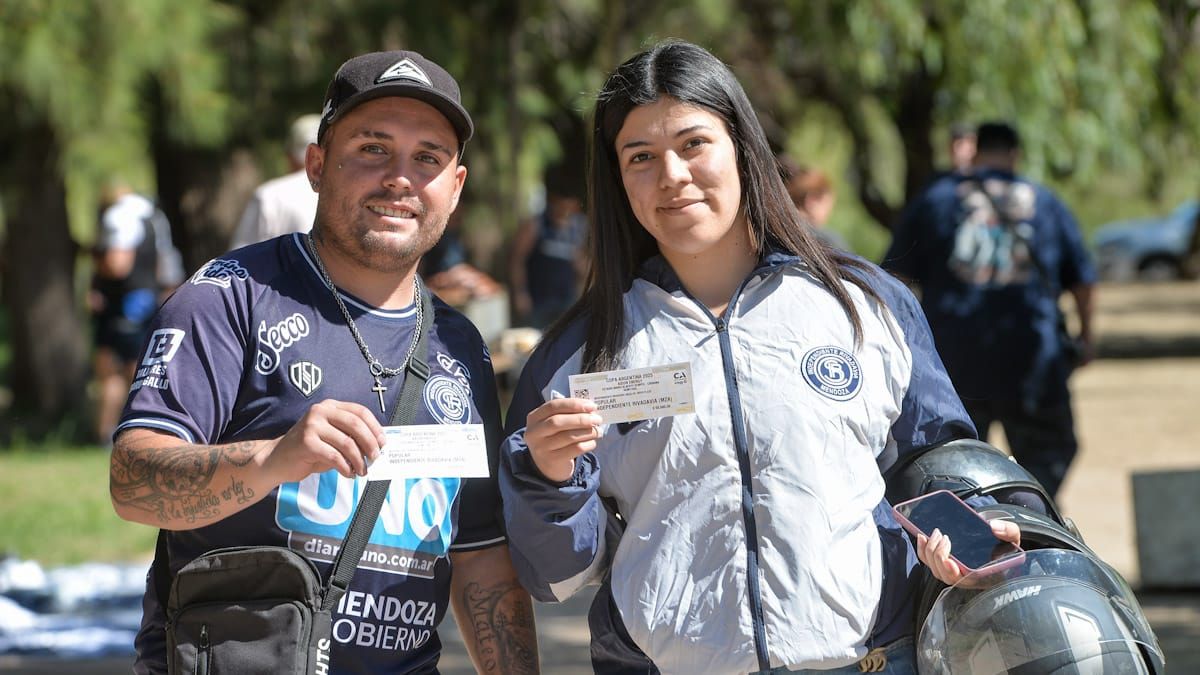 Crece la expectativa de los hinchas de Independiente Rivadavia por las entradas para el duelo con River