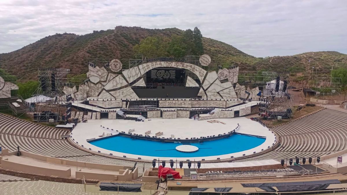 El teatro más importante de los mendocinos está listo para la Fiesta de la Vendimia. El teatro más importante de los mendocinos está listo para la Fiesta de la Vendimia.