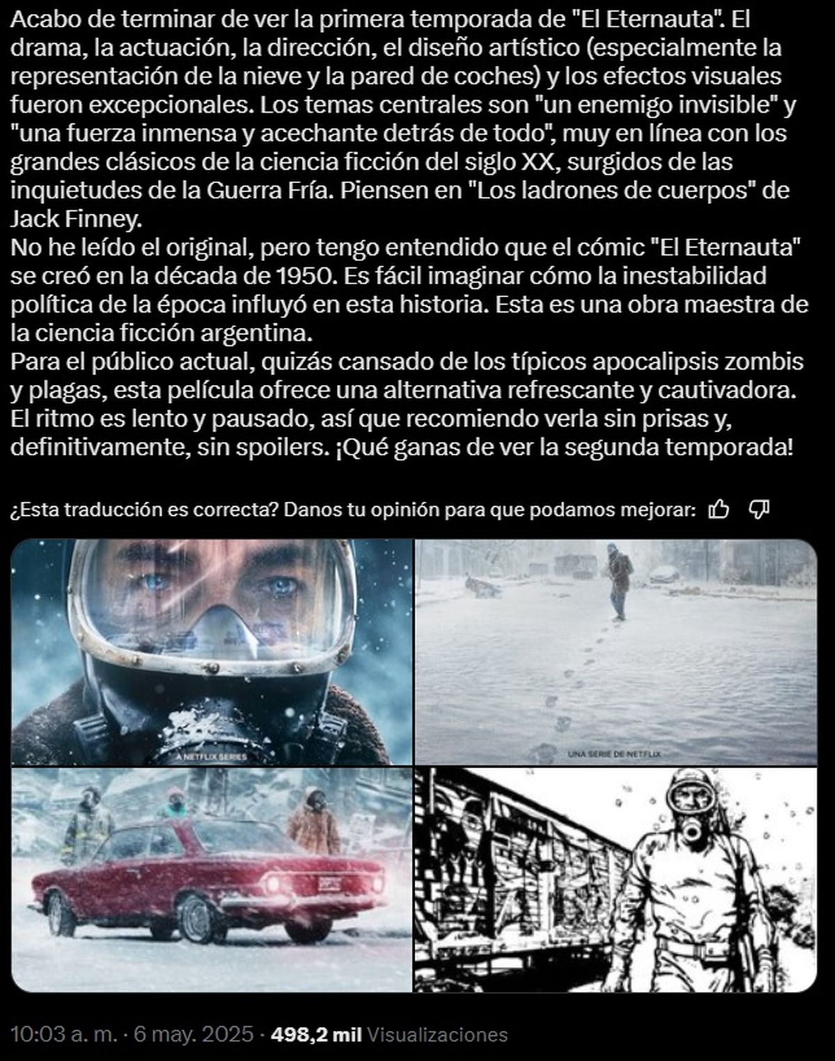El mensaje del legendario Hideo Kojima sobre la serie de Netflix. El mensaje del legendario Hideo Kojima sobre la serie de Netflix.