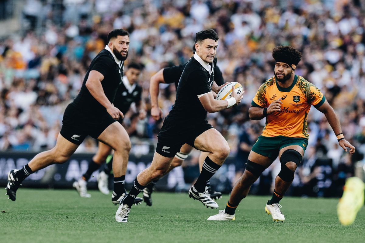 Los All Blacks batieron a Australia en el Rugby Championship. Los All Blacks batieron a Australia en el Rugby Championship.