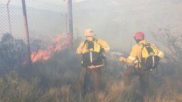 Fotos y videos del incendio en el cerro Arco