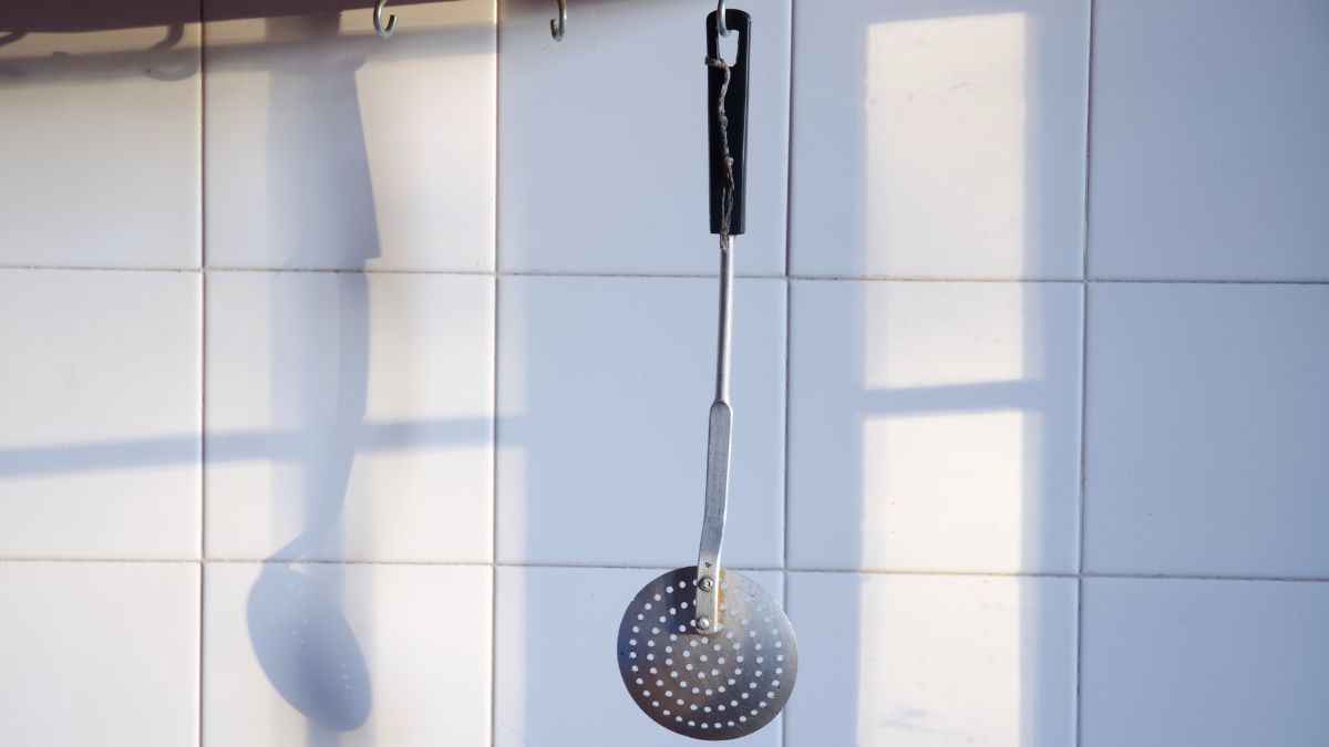 Recicla la espumadera sin uso que tienes en la cocina y crea esta fabulosa idea