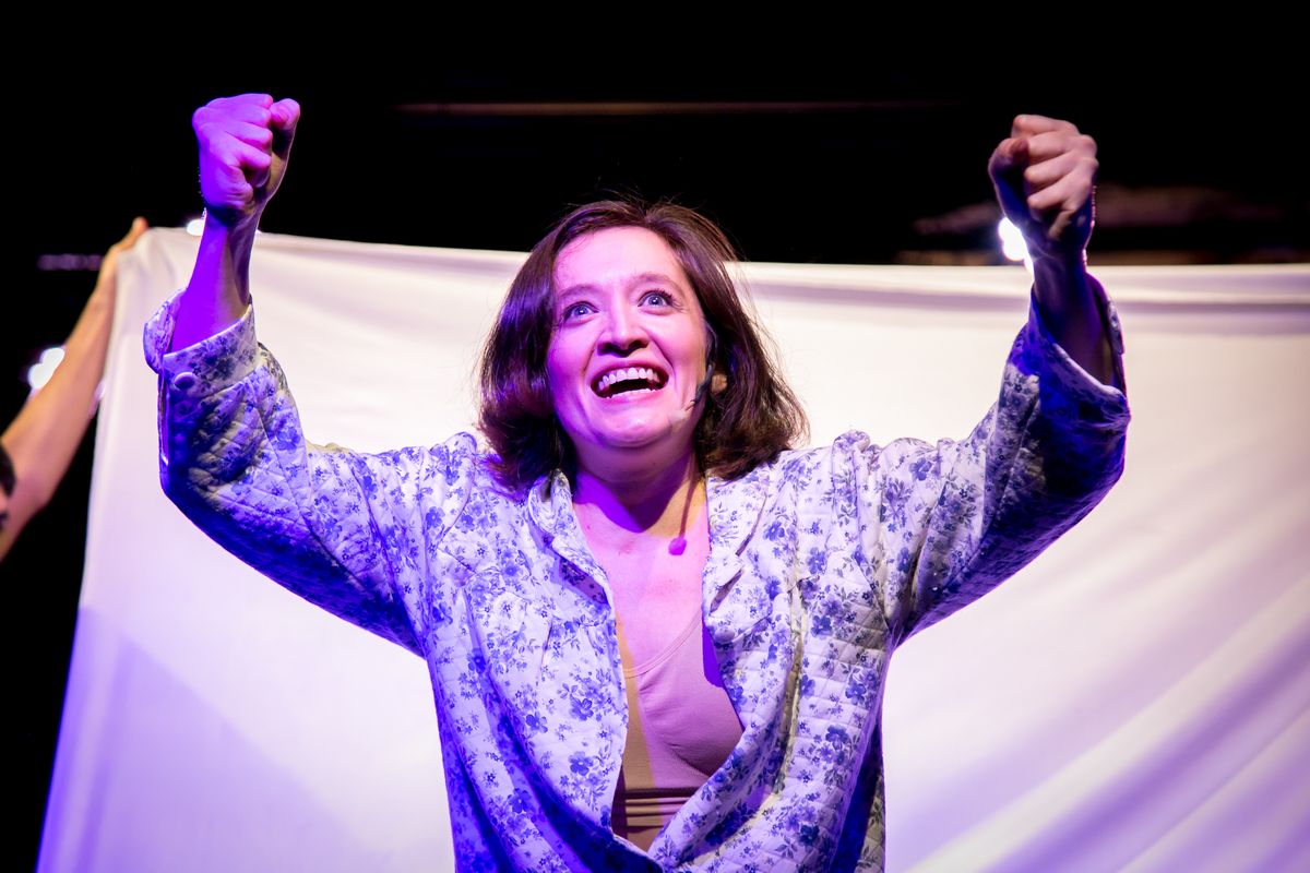 Por su papel de Rita en el musical Por su papel de Rita en el musical