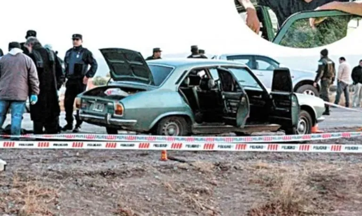 La escena del crimen del caso Andrés García Campoy, muerto en su auto en la ruta 7, camino de la destilería, el 13 de junio de 2014. El celular y la vieja carabina que estaban en su poder quedaron en poder de la Justicia Federal, que dio intervención a Delitos Tecnológicos de la Policía de Mendoza. La escena del crimen del caso Andrés García Campoy, muerto en su auto en la ruta 7, camino de la destilería, el 13 de junio de 2014. El celular y la vieja carabina que estaban en su poder quedaron en poder de la Justicia Federal, que dio intervención a Delitos Tecnológicos de la Policía de Mendoza.