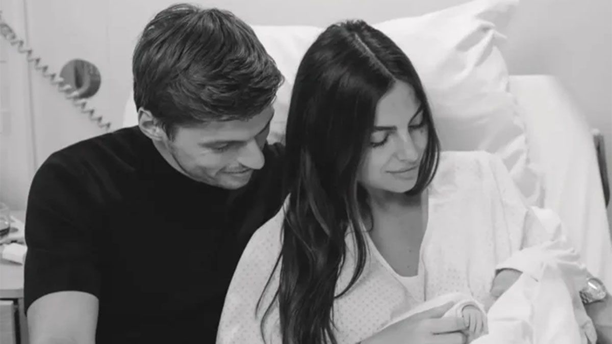 Max Verstappen fue papá por primera vez.