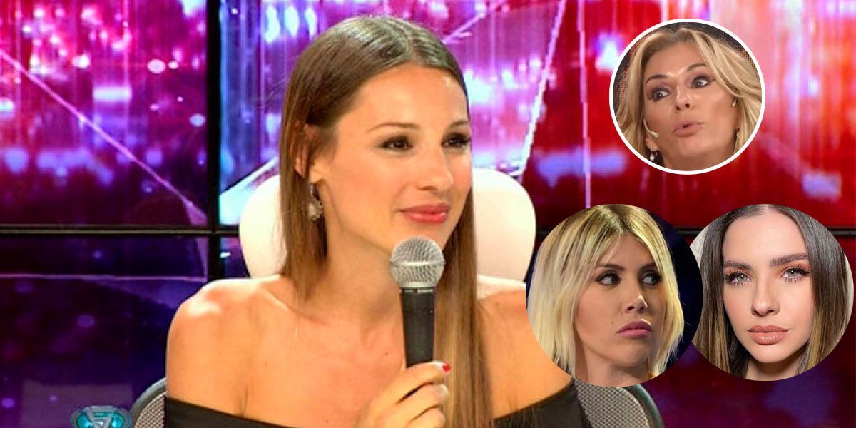 Pampita leyó el descargo de la China Suárez en vivo.