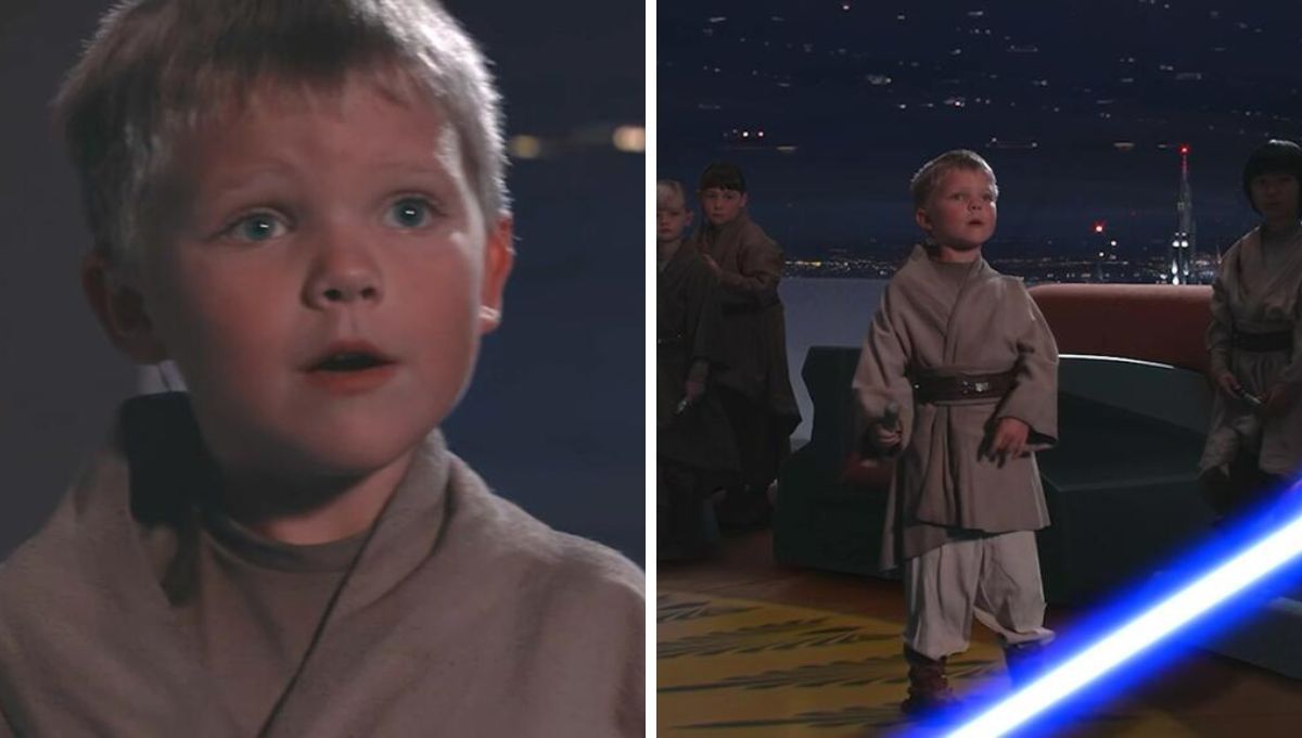 A 20 años de Star Wars y la venganza de los Sith, así se ve hoy uno de los jóvenes Jedi que confía en Anakin