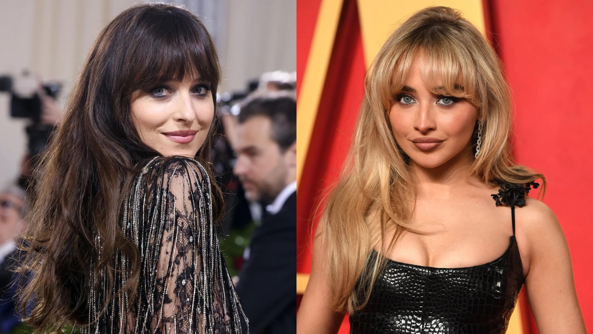 Famosas como Dakota Johnson y Sabrina Carpenter ya lo lucen en diferentes colores de pelo pero idénticos. Famosas como Dakota Johnson y Sabrina Carpenter ya lo lucen en diferentes colores de pelo pero idénticos.