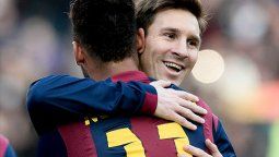 Messi se ríe de Cristiano