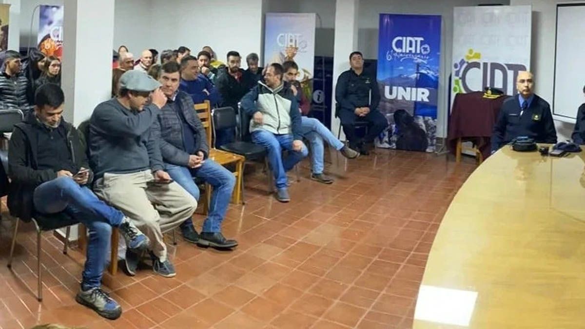 Empresarios de Tunuyán convocaron a autoridades provinciales, municipales y policiales.