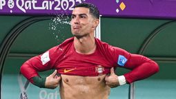 Cristiano Ronaldo no está teniendo mucho rodaje en Portugal, en pleno Mundial Qatar 2022.