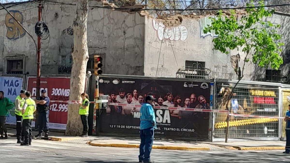 Patricias Mendocinas y Montevideo. Allí funcionó la Jafeatura de la Policía de Mendoza.