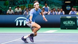 Tomás Etcheverry le dio el primer punto a Argentina ante Alemania por la Copa Davis. Tomás Etcheverry le dio el primer punto a Argentina ante Alemania por la Copa Davis.