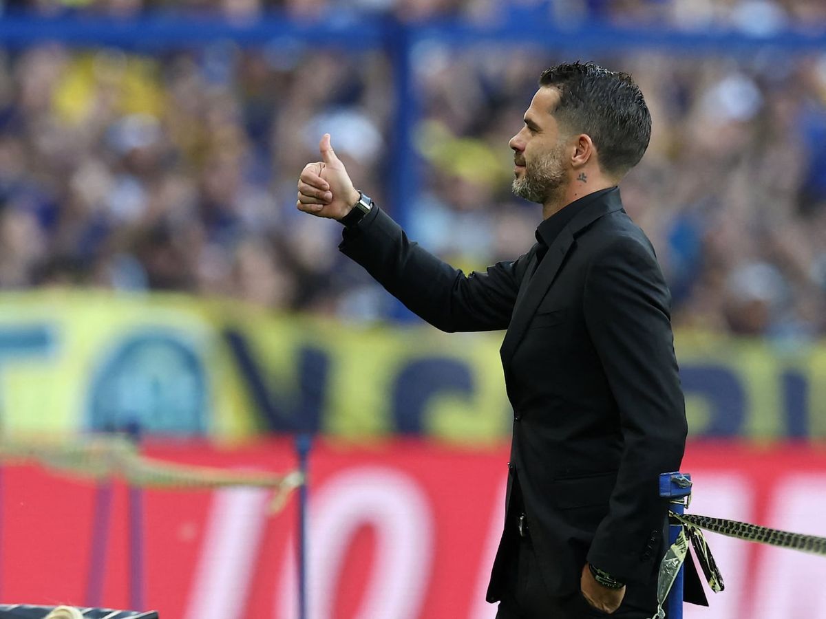 Fernando Gago se mostró conforma tras la victoria ante Godoy Cruz. Fernando Gago se mostró conforma tras la victoria ante Godoy Cruz.