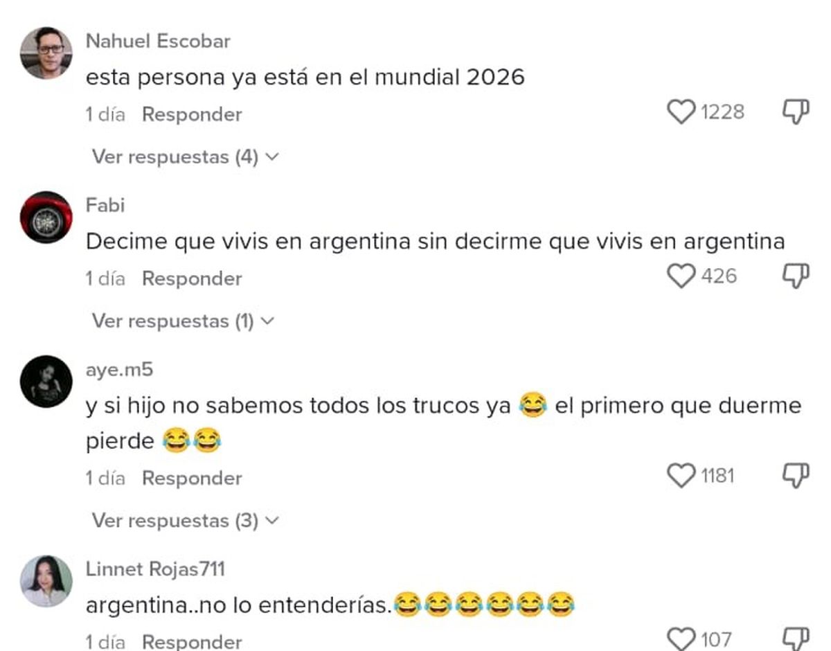 Un hombre se hizo viral por su insólita forma de que no le roben en los festejos por el título del Mundial Qatar 2022