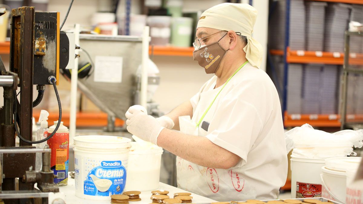 La producción de chocolate tiene buena demanda en Mendoza. Foto: Fernando Martinez. 