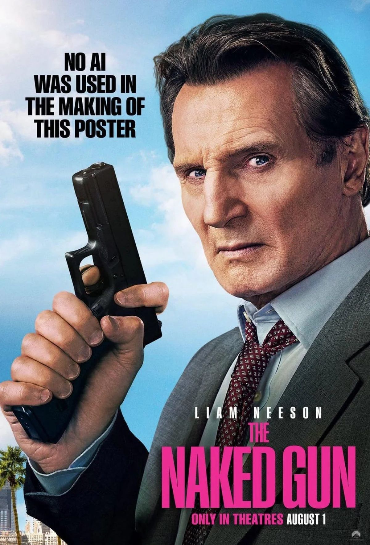 ¿Y dónde está el policía? El remake de La pistola desnuda, esta vez interpretada por el gran Liam Neeson. ¿Y dónde está el policía? El remake de La pistola desnuda, esta vez interpretada por el gran Liam Neeson.