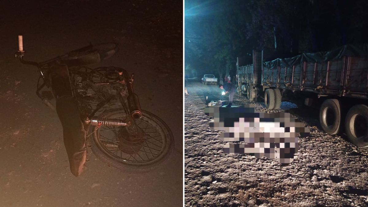 El motociclista chocó contra un camión que estaba estacionado en calle Quintana, de Tunuyán. El motociclista chocó contra un camión que estaba estacionado en calle Quintana, de Tunuyán.