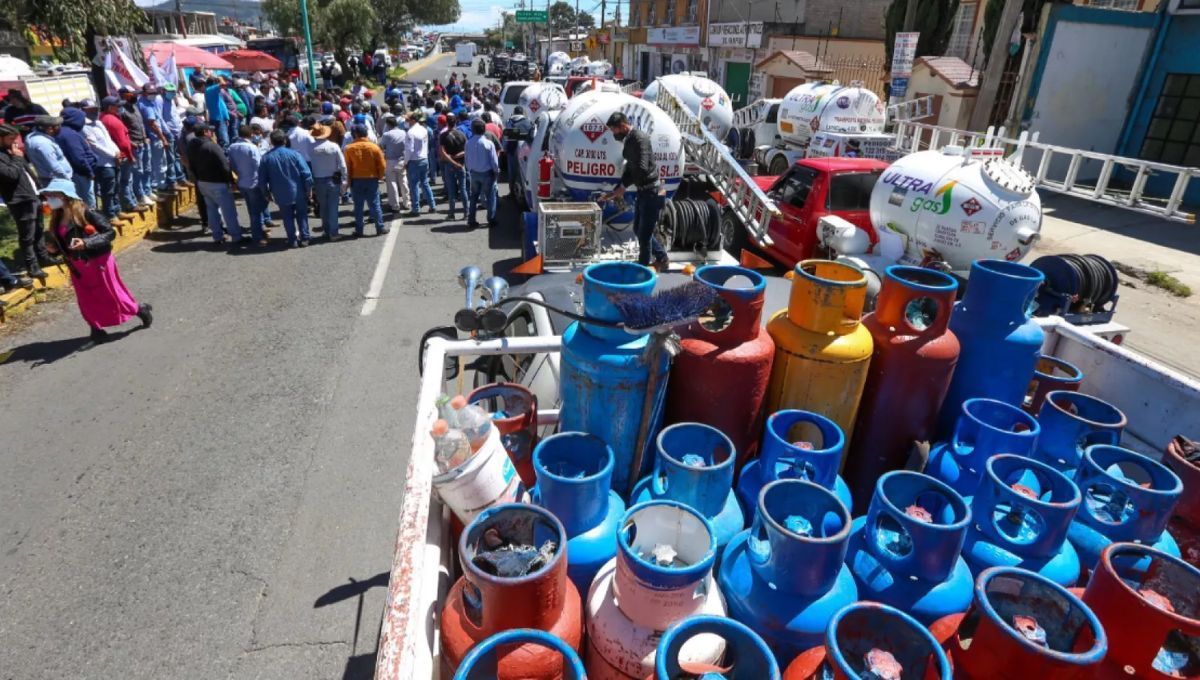 Medida de paro del gas en México 