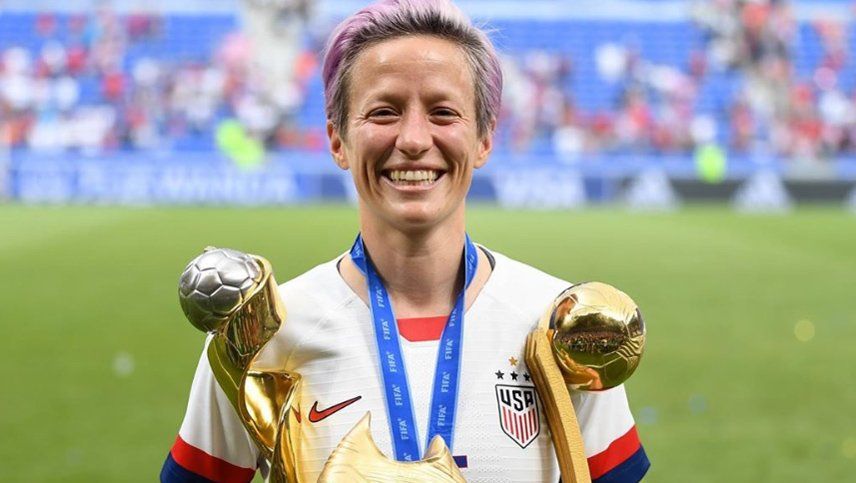 La Estadounidense Megan Rapinoe Ganó El Balón De Oro Femenino 