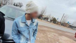 El joven imputado por el abuso sexual en Tunuyán -se pixela su rostro por pedido judicial-.