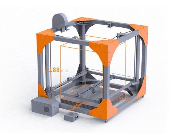 Una impresora 3D con la que podés imprimir tus muebles