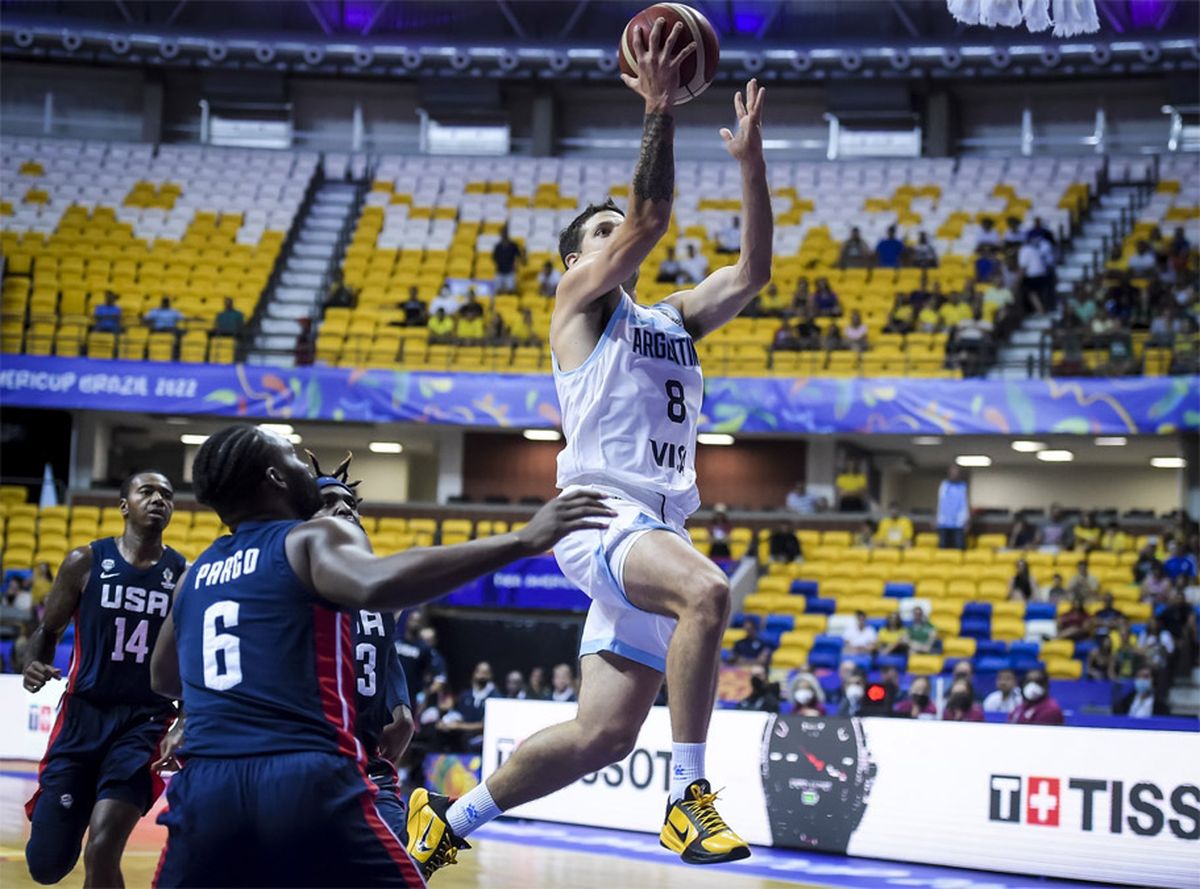 Argentina aguarda rival en la final de la AmeriCup.