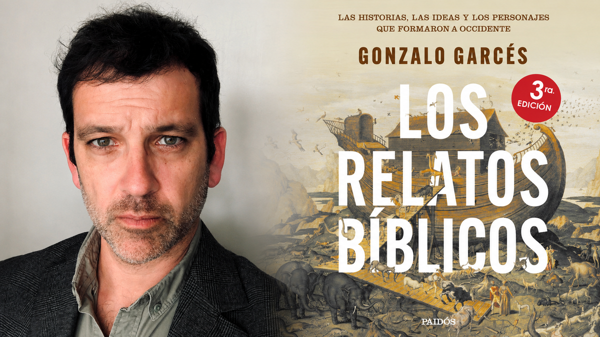 Gonzalo Garc&eacute;s presentar&aacute; su libro "Los relatos b&iacute;blicos" en el ciclo Autores por los Caminos del Vino.